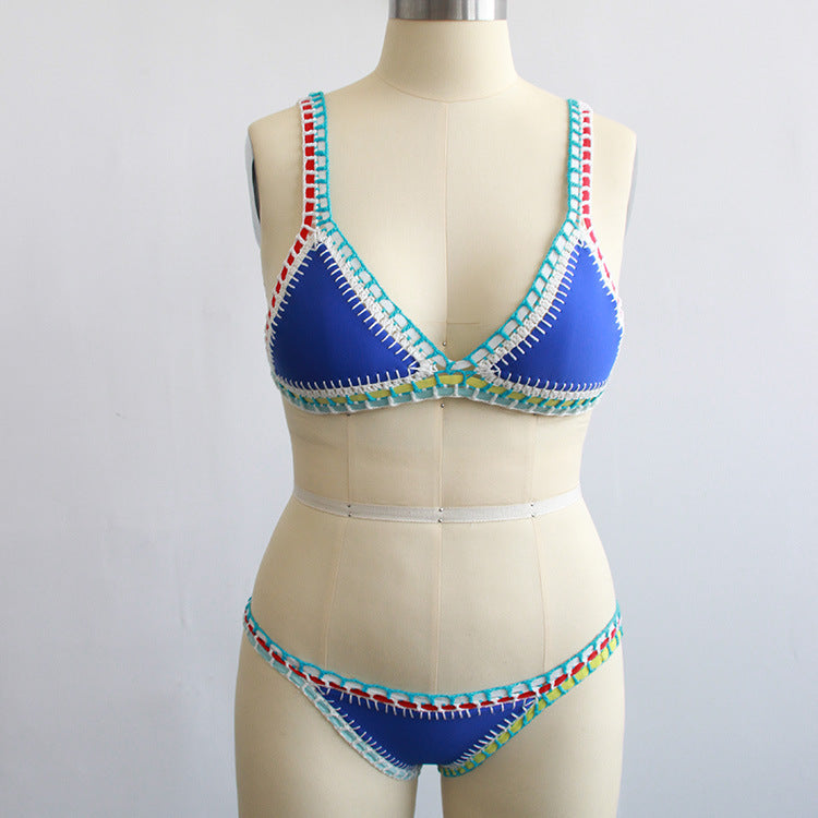 Artisan Hand-Woven Beach Bikini - Unique Craftsmanship Swimwear