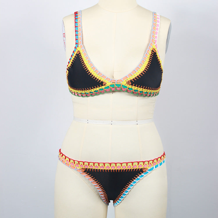 Artisan Hand-Woven Beach Bikini - Unique Craftsmanship Swimwear