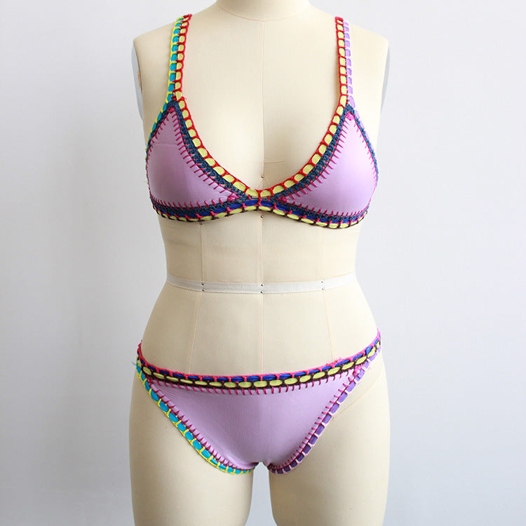 Artisan Hand-Woven Beach Bikini - Unique Craftsmanship Swimwear